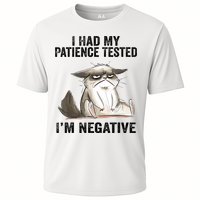 I Had My Patience Tested I'm Negative Cat Funny Sarcasm Performance Shirt