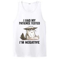 I Had My Patience Tested I'm Negative Cat Funny Sarcasm PosiCharge Competitor Tank