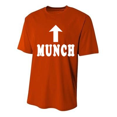 I Heart My Munch Proud Munch Lover I Love My Munch Funny Gift Performance Sprint T-Shirt