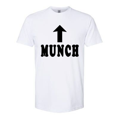 I Heart My Munch Proud Munch Lover I Love My Munch Funny Gift Softstyle® CVC T-Shirt