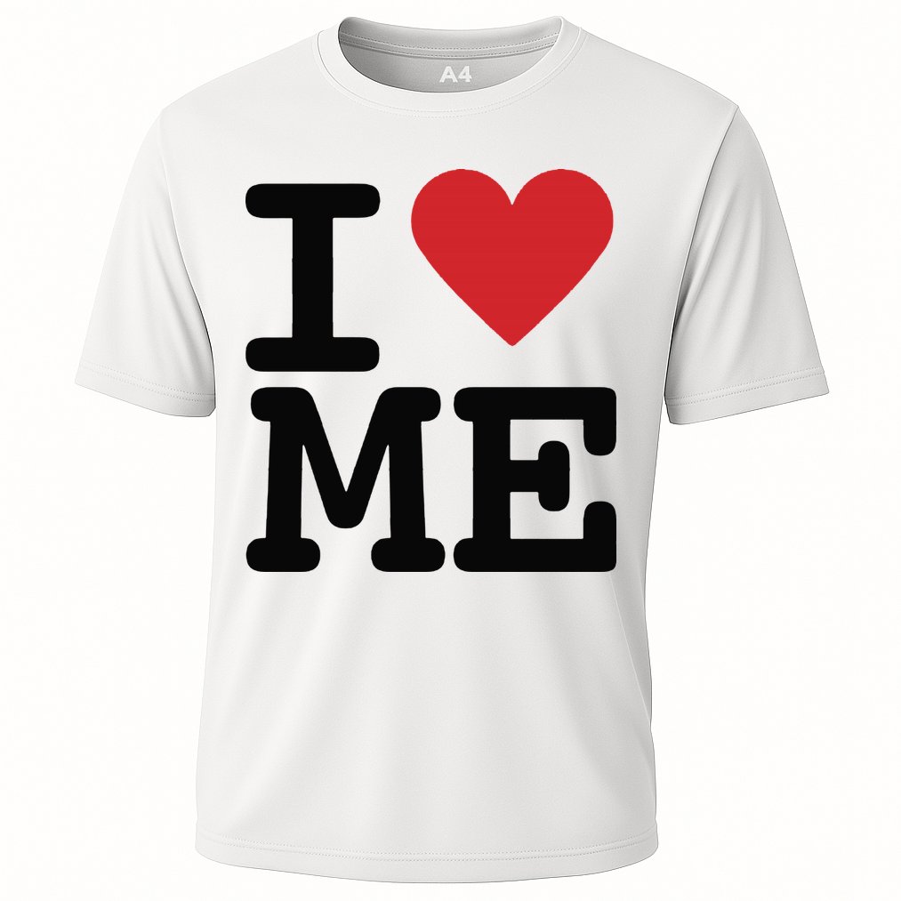 I Heart Me Self Love Gift Cooling Performance Crew T-Shirt