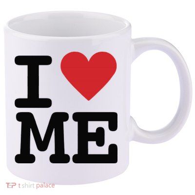 I Heart Me Self Love Gift 11oz C Handle Ceramic Mug
