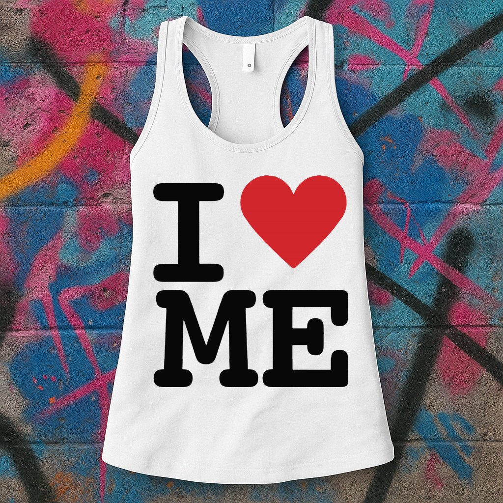 I Heart Me Self Love Gift Womens Tank Top