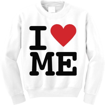 I Heart Me Self Love Gift Kids Sweatshirt