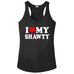 I Heart My Shawty Retro Shawty Ladies PosiCharge Competitor Racerback Tank