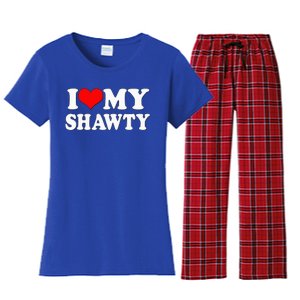 I Heart My Shawty Retro Shawty Women's Flannel Pajama Set