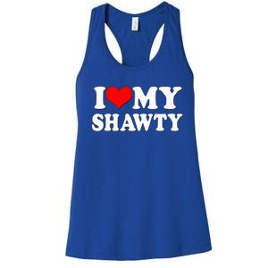 I Heart My Shawty Retro Shawty Women's Racerback Tank