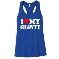 I Heart My Shawty Retro Shawty Women's Racerback Tank