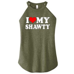 I Heart My Shawty Retro Shawty Women's Perfect Tri Rocker Tank