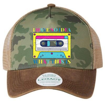 I Have No Idea What This Is Vintage 70s 80s 90s Legacy Tie Dye Trucker Hat