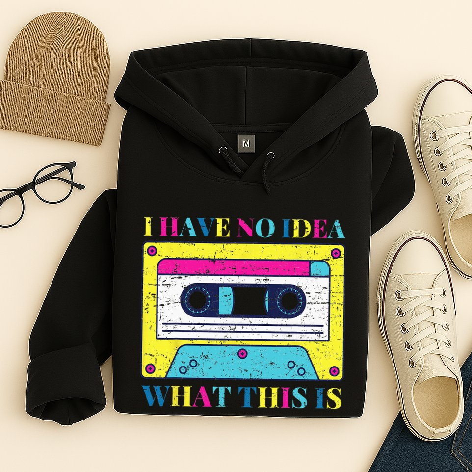 I Have No Idea What This Is Vintage 70s 80s 90s Hoodie