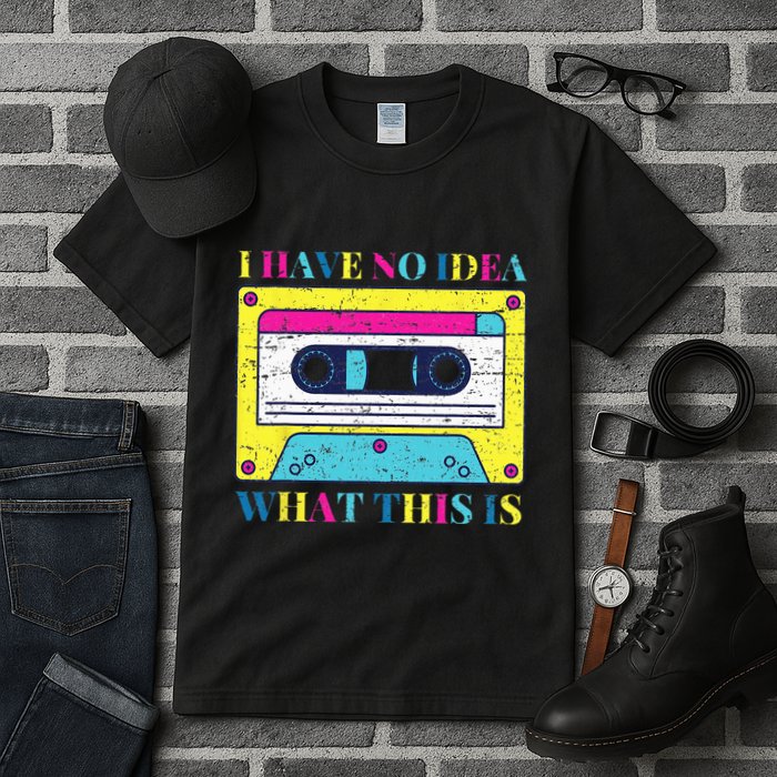 I Have No Idea What This Is Vintage 70s 80s 90s Tall T-Shirt