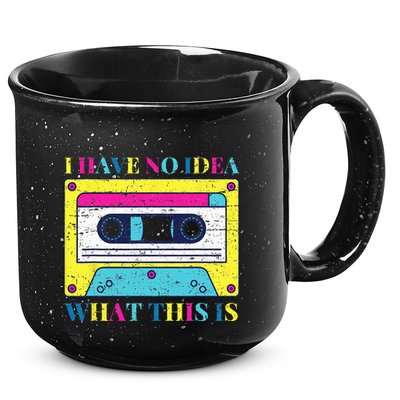 I Have No Idea What This Is Vintage 70s 80s 90s 15oz Campfire Ceramic Mug
