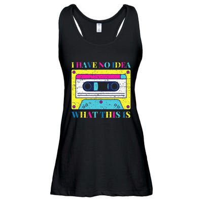 I Have No Idea What This Is Vintage 70s 80s 90s Ladies Essential Flowy Tank