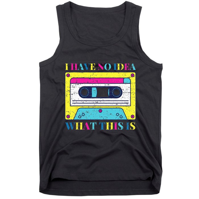 I Have No Idea What This Is Vintage 70s 80s 90s Tank Top