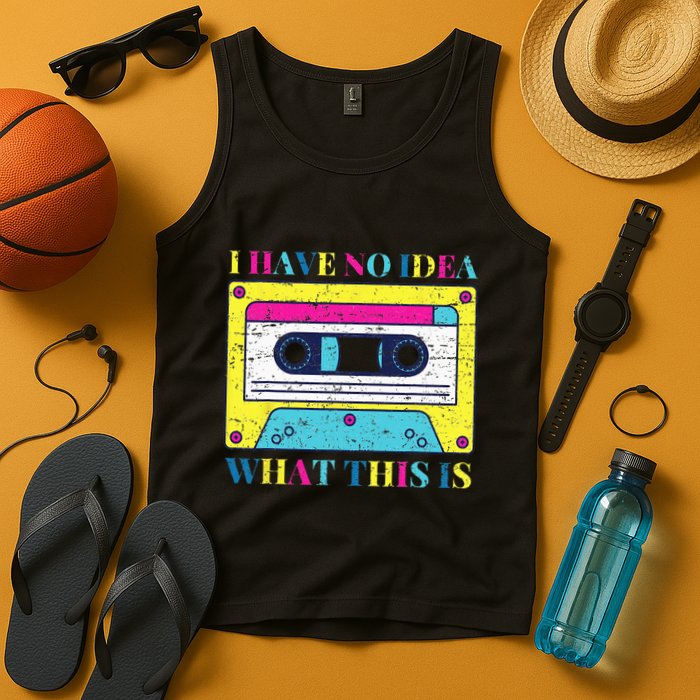 I Have No Idea What This Is Vintage 70s 80s 90s Tank Top