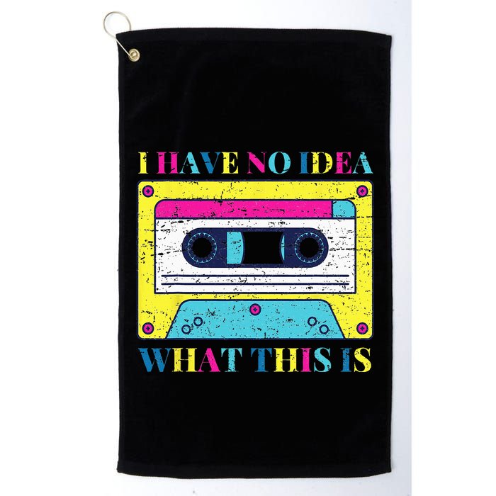 I Have No Idea What This Is Vintage 70s 80s 90s Golf Towel