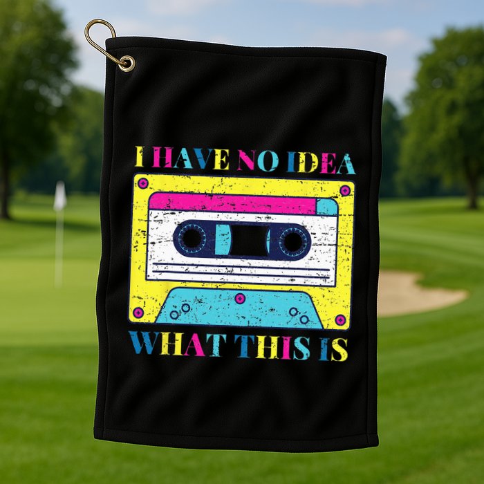 I Have No Idea What This Is Vintage 70s 80s 90s Golf Towel