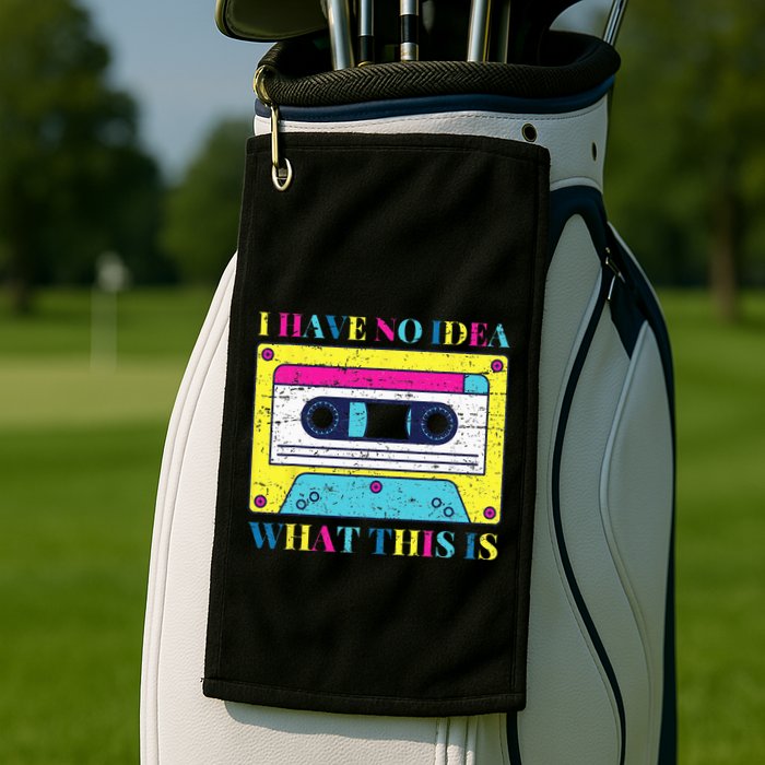 I Have No Idea What This Is Vintage 70s 80s 90s Golf Towel