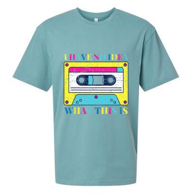 I Have No Idea What This Is Vintage 70s 80s 90s Sueded Cloud Jersey T-Shirt