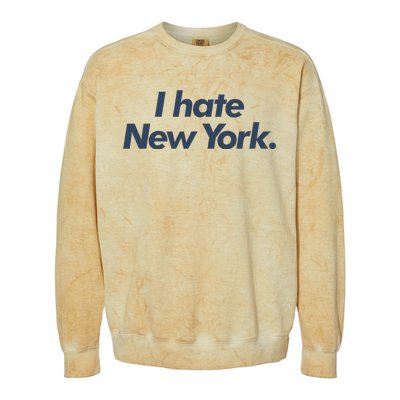 I Hate New York Colorblast Crewneck Sweatshirt