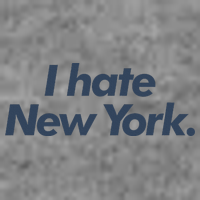 I Hate New York Tall Sweatshirt