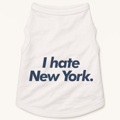 I Hate New York Doggie Tank