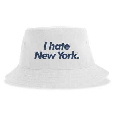 I Hate New York Sustainable Bucket Hat