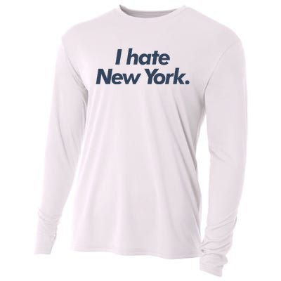 I Hate New York Cooling Performance Long Sleeve Crew