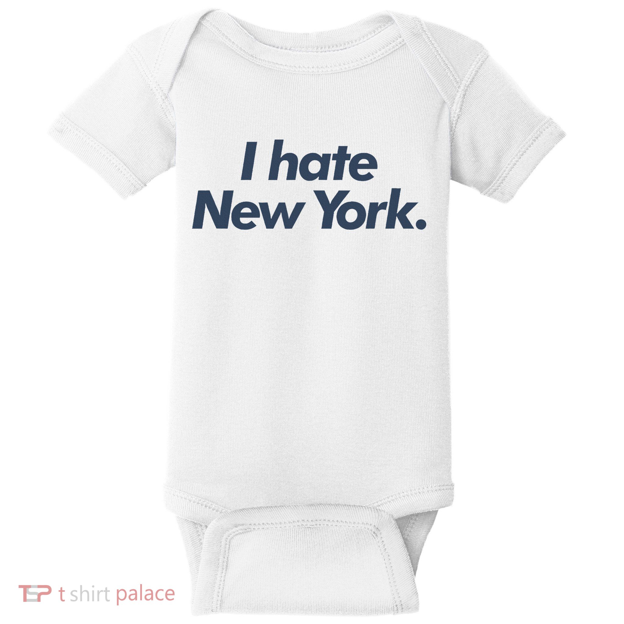 I Hate New York Baby Bodysuit