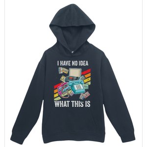 I Have No Idea What This Is 70s 80s 90s Theme Outfit Urban Pullover Hoodie