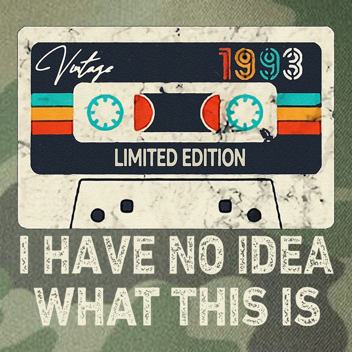 I Have No Idea What This Is Retro Cassette 80s 90s Outfit Legacy Tie Dye Trucker Hat
