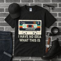 I Have No Idea What This Is Retro Cassette 80s 90s Outfit Tall T-Shirt