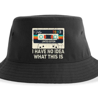 I Have No Idea What This Is Retro Cassette 80s 90s Outfit Sustainable Bucket Hat