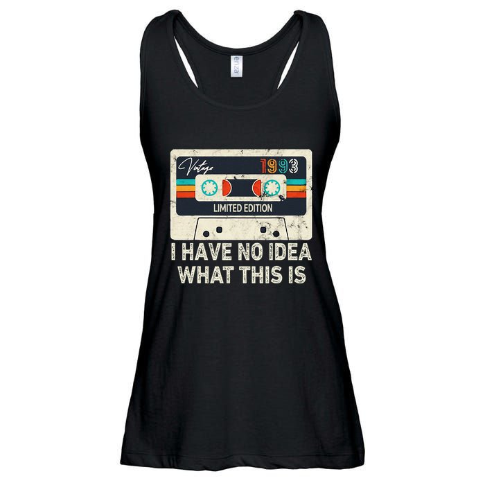 I Have No Idea What This Is Retro Cassette 80s 90s Outfit Ladies Essential Flowy Tank