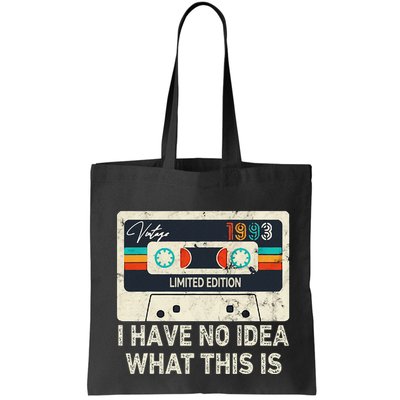 I Have No Idea What This Is Retro Cassette 80s 90s Outfit Bag