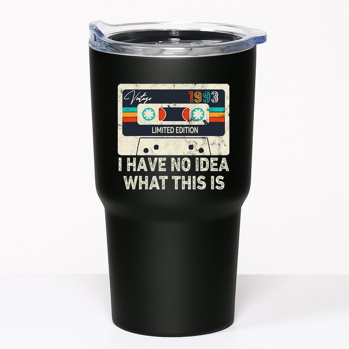 I Have No Idea What This Is Retro Cassette 80s 90s Outfit Tumbler