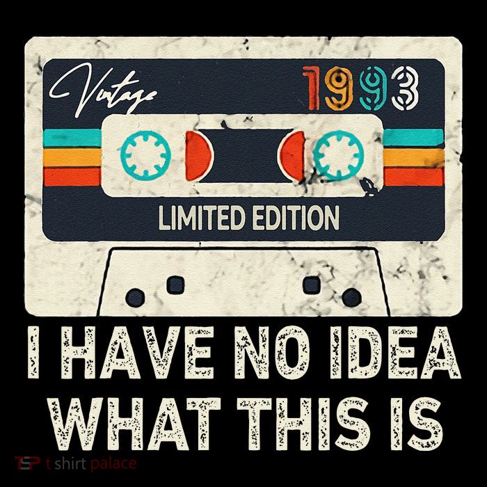 I Have No Idea What This Is Retro Cassette 80s 90s Outfit Poster