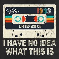 I Have No Idea What This Is Retro Cassette 80s 90s Outfit Trucker Hat