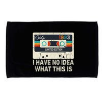 I Have No Idea What This Is Retro Cassette 80s 90s Outfit Microfiber Hand Towel