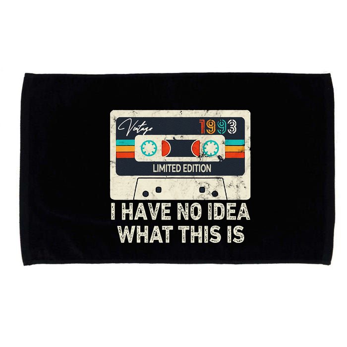 I Have No Idea What This Is Retro Cassette 80s 90s Outfit Microfiber Hand Towel