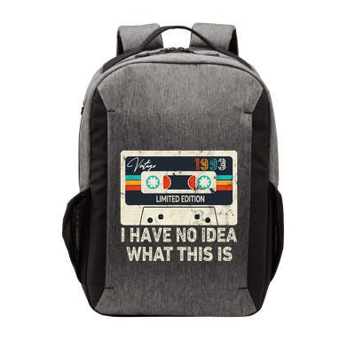 I Have No Idea What This Is Retro Cassette 80s 90s Outfit Vector Backpack
