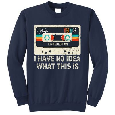 I Have No Idea What This Is Retro Cassette 80s 90s Outfit Sweatshirt