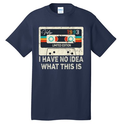 I Have No Idea What This Is Retro Cassette 80s 90s Outfit Tall T-Shirt