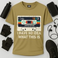 I Have No Idea What This Is Retro Cassette 80s 90s Outfit Performance Shirt