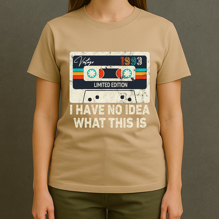 I Have No Idea What This Is Retro Cassette 80s 90s Outfit T-Shirt