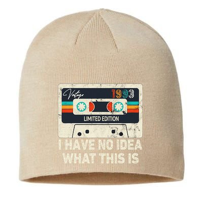 I Have No Idea What This Is Retro Cassette 80s 90s Outfit Sustainable Beanie