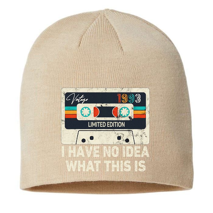 I Have No Idea What This Is Retro Cassette 80s 90s Outfit Sustainable Beanie