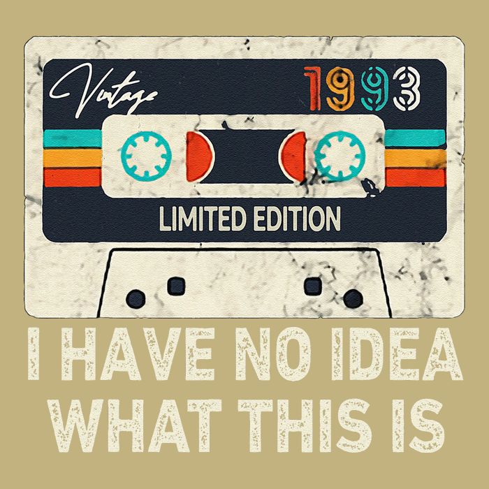 I Have No Idea What This Is Retro Cassette 80s 90s Outfit Tall Long Sleeve T-Shirt