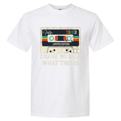 I Have No Idea What This Is Retro Cassette 80s 90s Outfit Garment-Dyed Heavyweight T-Shirt